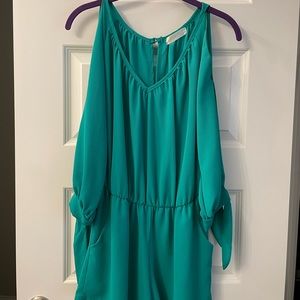 Green romper, perfect condition!